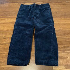 Ralph Lauren Navy Corduroy Pants Size 2T